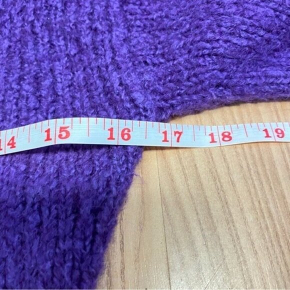 ISABEL MARANT‎ ÉTOILE Shaelyn Sweatshirt In Purple Women EU 36 US Size 4 - Picture 6 of 8